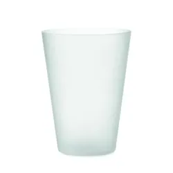 Gobelet réutilisable givré 300 ml – Personnalisable pour événements