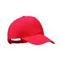 Casquette baseball en coton bio personnalisable – 5 pans