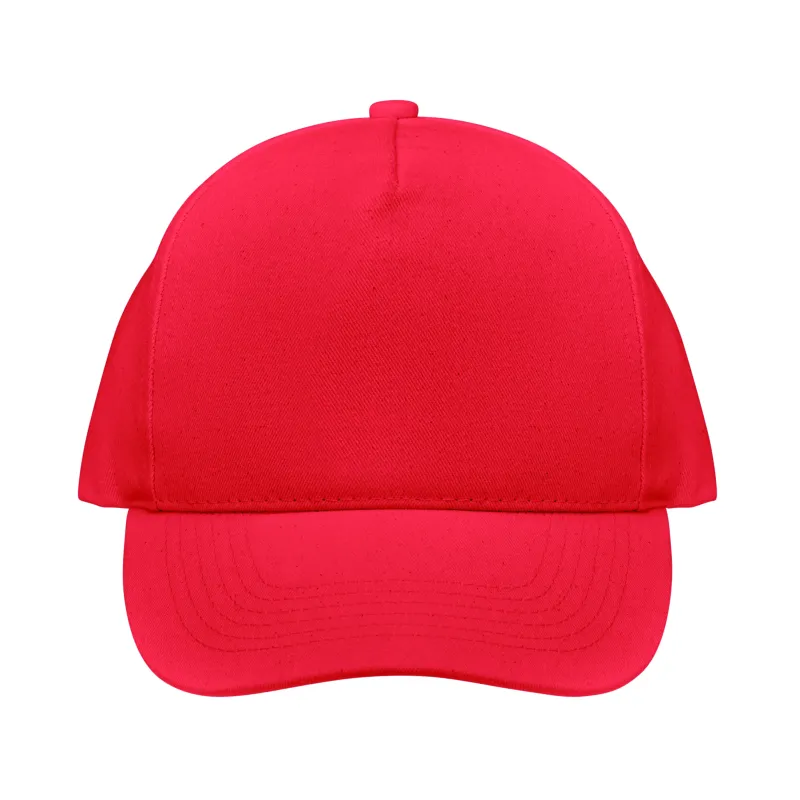 Casquette baseball en coton bio personnalisable – 5 pans