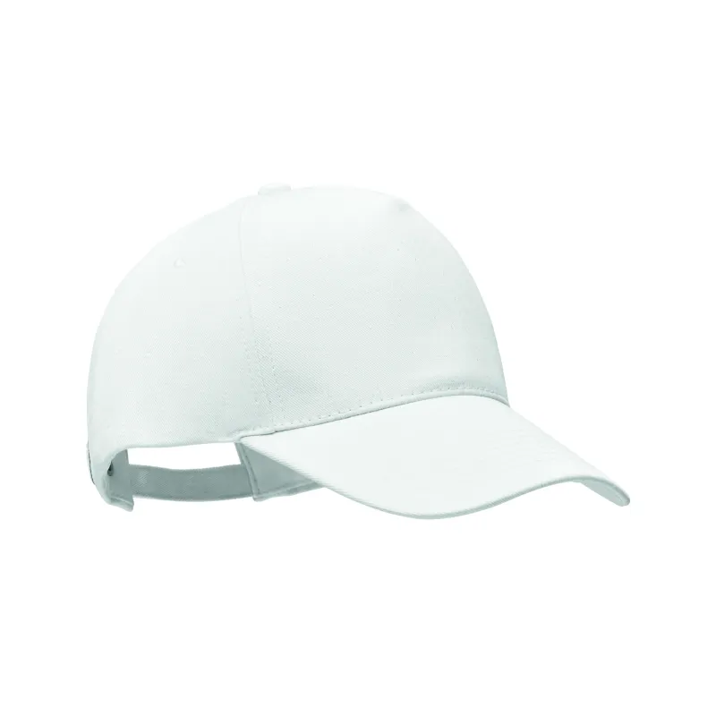 Casquette baseball en coton bio personnalisable – 5 pans