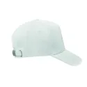 Casquette baseball en coton bio personnalisable – 5 pans