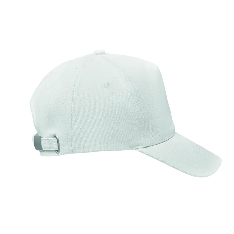 Casquette baseball en coton bio personnalisable – 5 pans