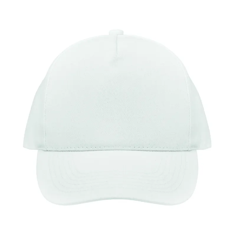 Casquette baseball en coton bio personnalisable – 5 pans