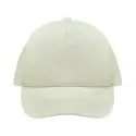 Casquette baseball en coton bio personnalisable – 5 pans