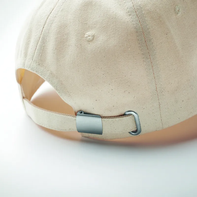 Casquette baseball en coton bio personnalisable – 5 pans