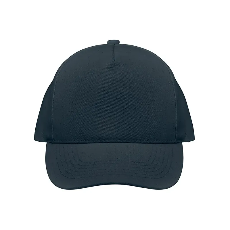 Casquette baseball en coton bio personnalisable – 5 pans