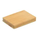 Set manucure personnalisé étui bambou