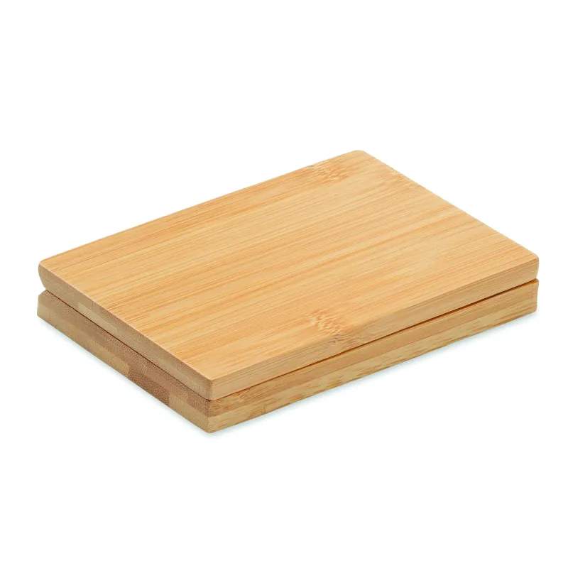 Set manucure personnalisé étui bambou