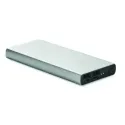 Powerbank 10000 mAh aluminium recyclé - Charge rapide personnalisée