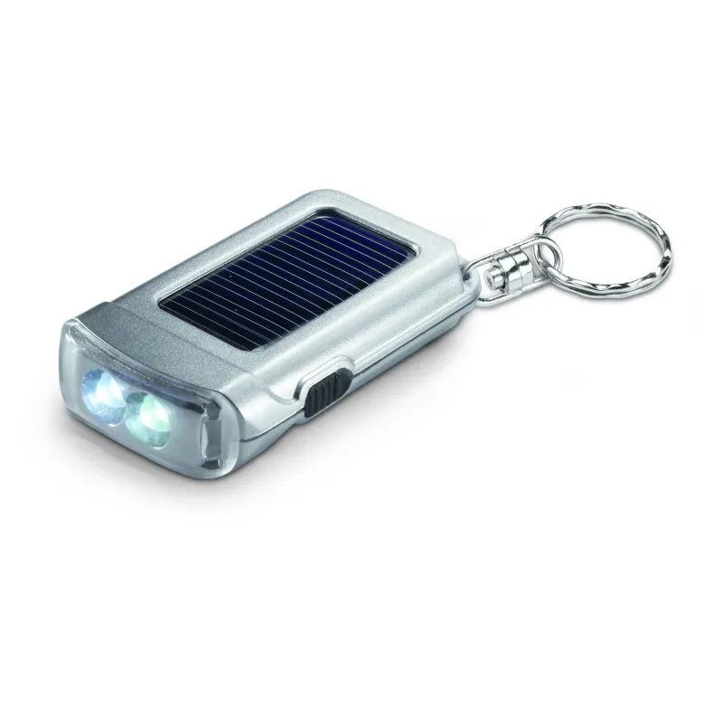 Porte-clés LED solaire personnalisé – 2 LED