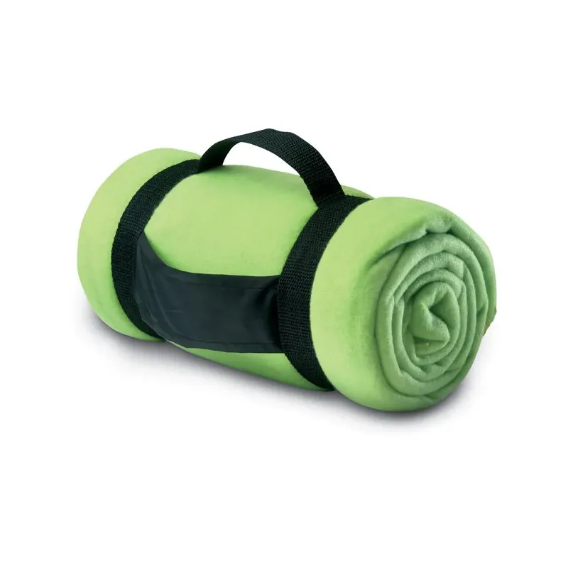Couverture polaire avec poignée – Douce et pratique