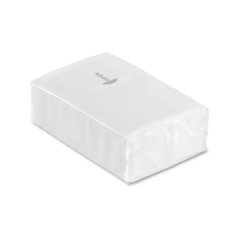 Mouchoirs personnalisés FSC® – Mini paquet 10