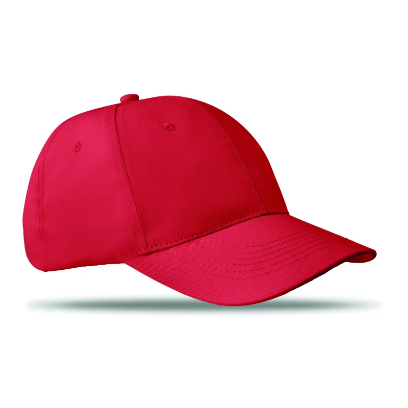 Casquette baseball en coton sergé personnalisable – 6 pans