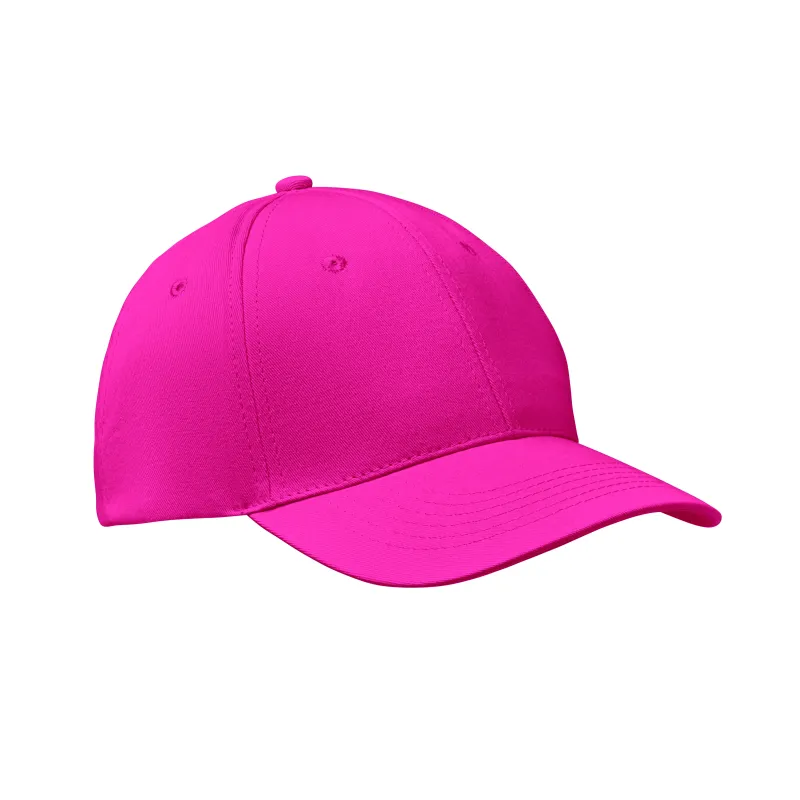 Casquette baseball en coton sergé personnalisable – 6 pans
