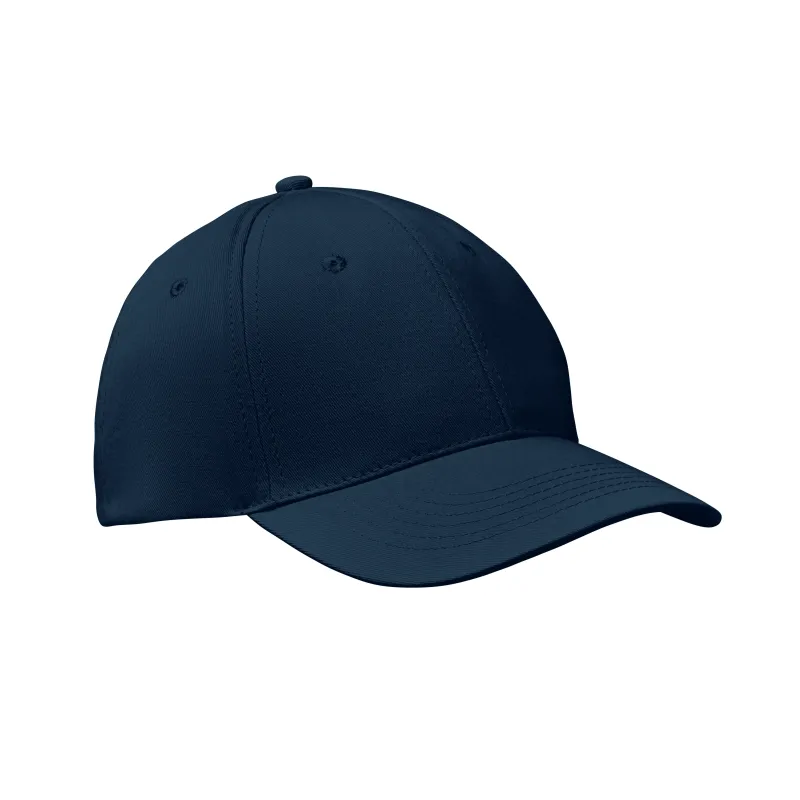 Casquette baseball en coton sergé personnalisable – 6 pans
