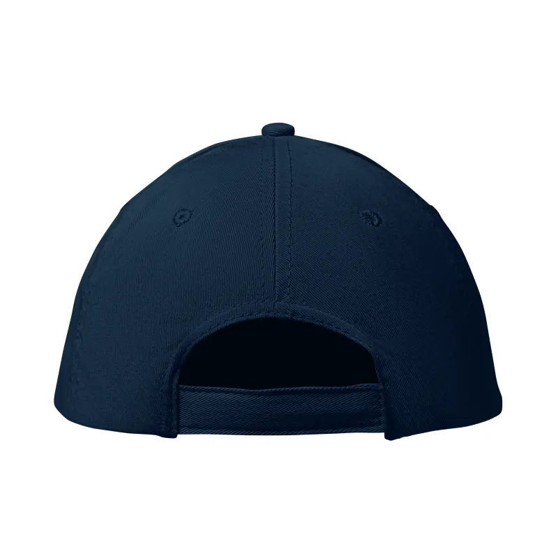 Casquette baseball en coton sergé personnalisable – 6 pans