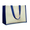 Sac shopping jute laminé et toile – Personnalisable