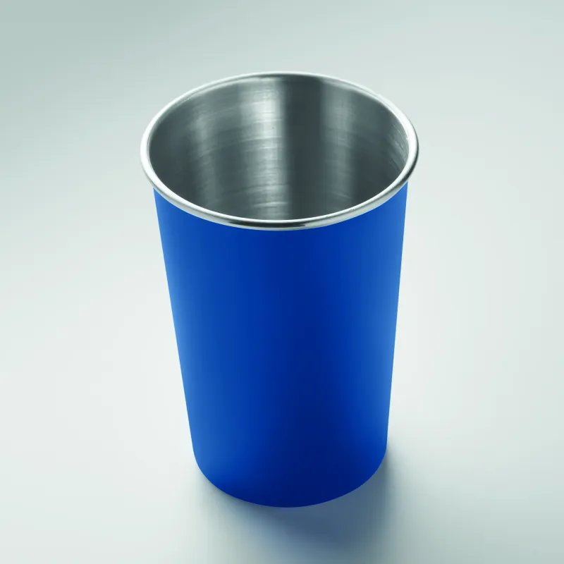 Gobelet réutilisable acier inoxydable recyclé 350 ml personnalisé