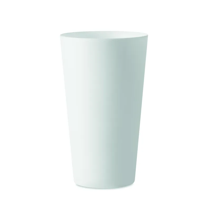 Gobelet réutilisable givré 500 ml – Personnalisable pour événements
