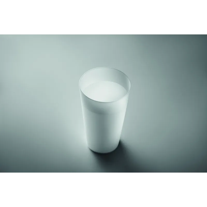 Gobelet réutilisable givré 500 ml – Personnalisable pour événements