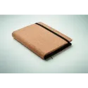 Conférencier A5 en liège – Carnet amovible recyclé & accessoires personnalisables