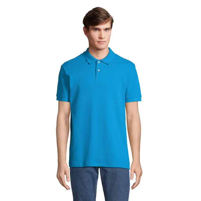 Polo homme personnalisé – SOL’S PACIFIC 100 % coton col en côte