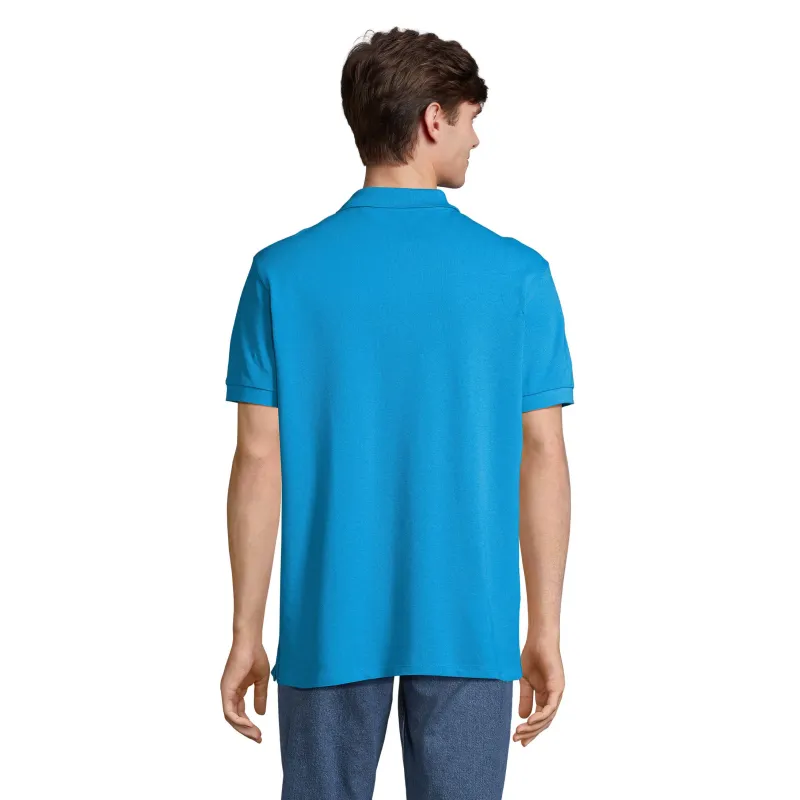 Polo homme personnalisé – SOL’S PACIFIC 100 % coton col en côte