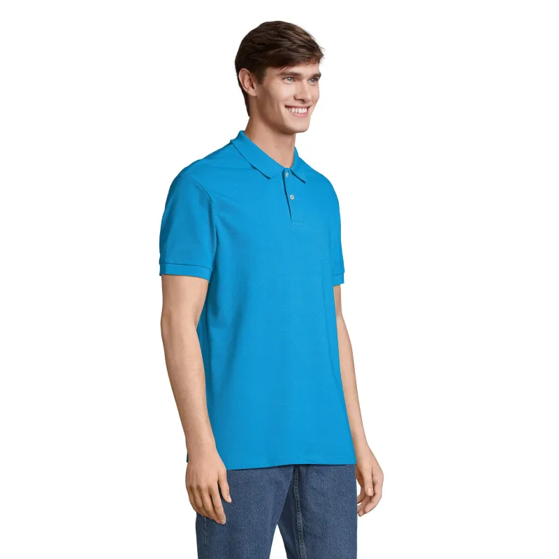Polo homme personnalisé – SOL’S PACIFIC 100 % coton col en côte
