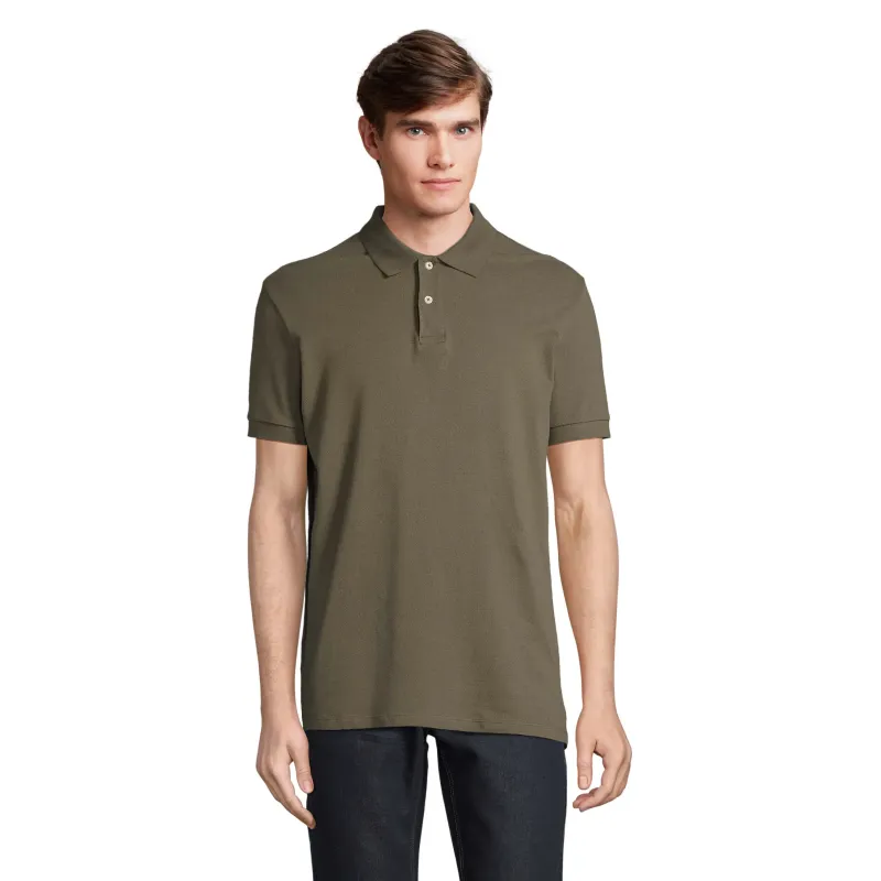 Polo homme personnalisé – SOL’S PACIFIC 100 % coton col en côte