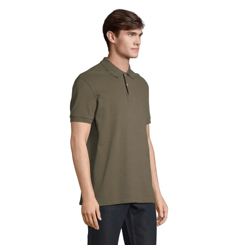 Polo homme personnalisé – SOL’S PACIFIC 100 % coton col en côte