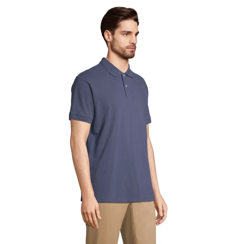 Polo homme personnalisé – SOL’S PACIFIC 100 % coton col en côte