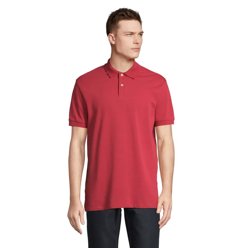 Polo homme personnalisé – SOL’S PACIFIC 100 % coton col en côte