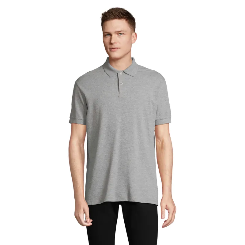 Polo homme personnalisé – SOL’S PACIFIC 100 % coton col en côte