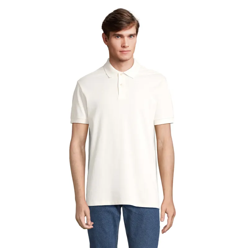 Polo homme personnalisé – SOL’S PACIFIC 100 % coton col en côte