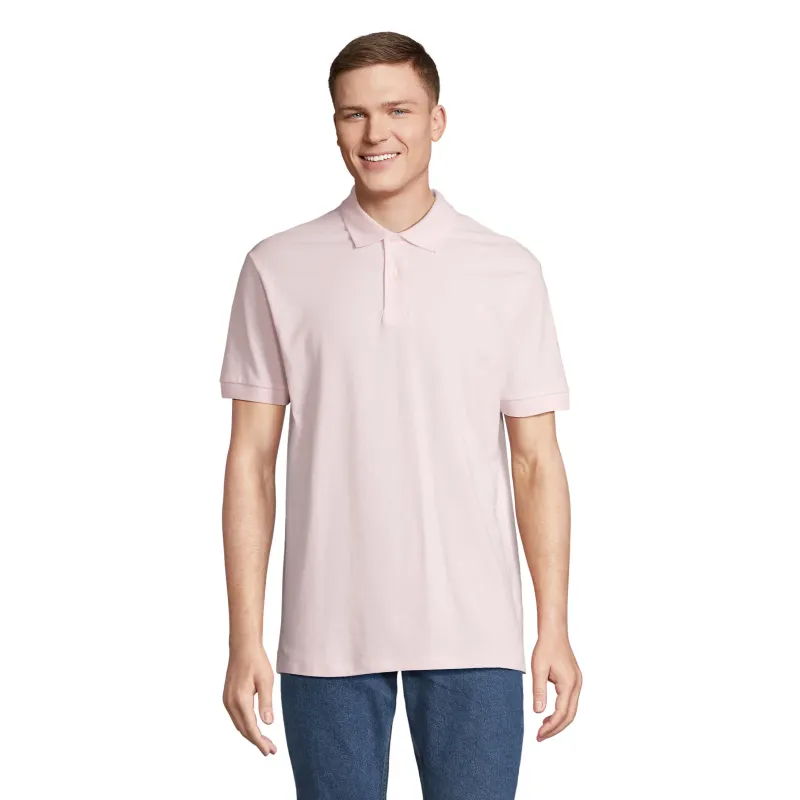Polo homme personnalisé – SOL’S PACIFIC 100 % coton col en côte
