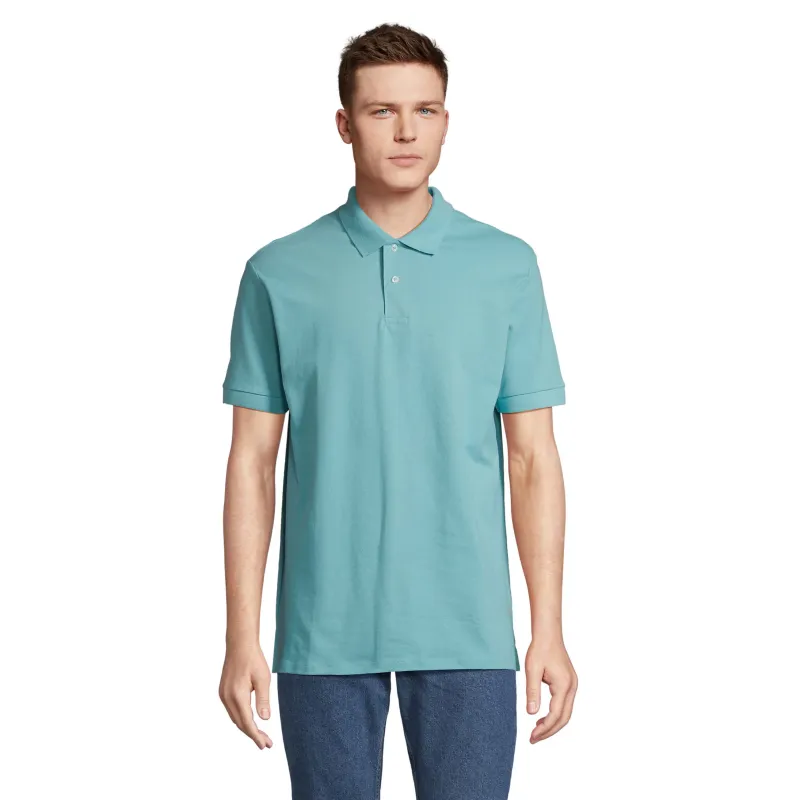 Polo homme personnalisé – SOL’S PACIFIC 100 % coton col en côte