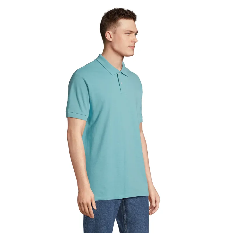 Polo homme personnalisé – SOL’S PACIFIC 100 % coton col en côte