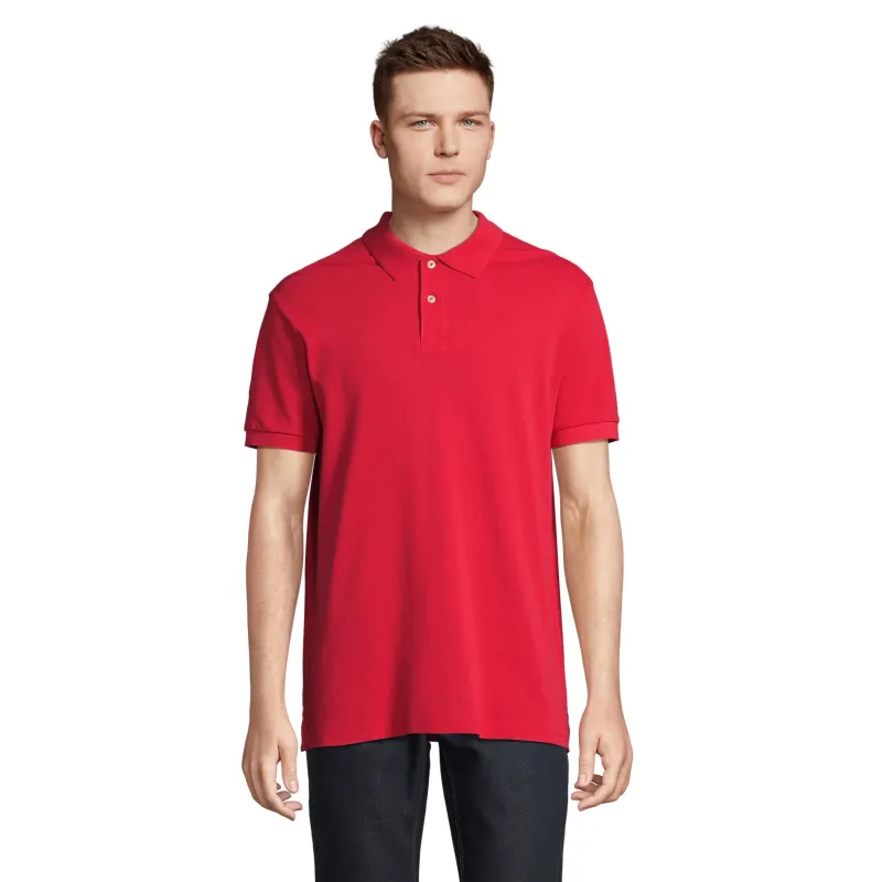 Polo homme personnalisé – SOL’S PACIFIC 100 % coton col en côte