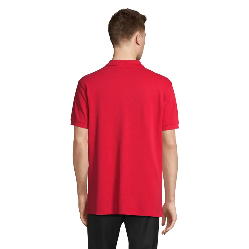 Polo homme personnalisé – SOL’S PACIFIC 100 % coton col en côte