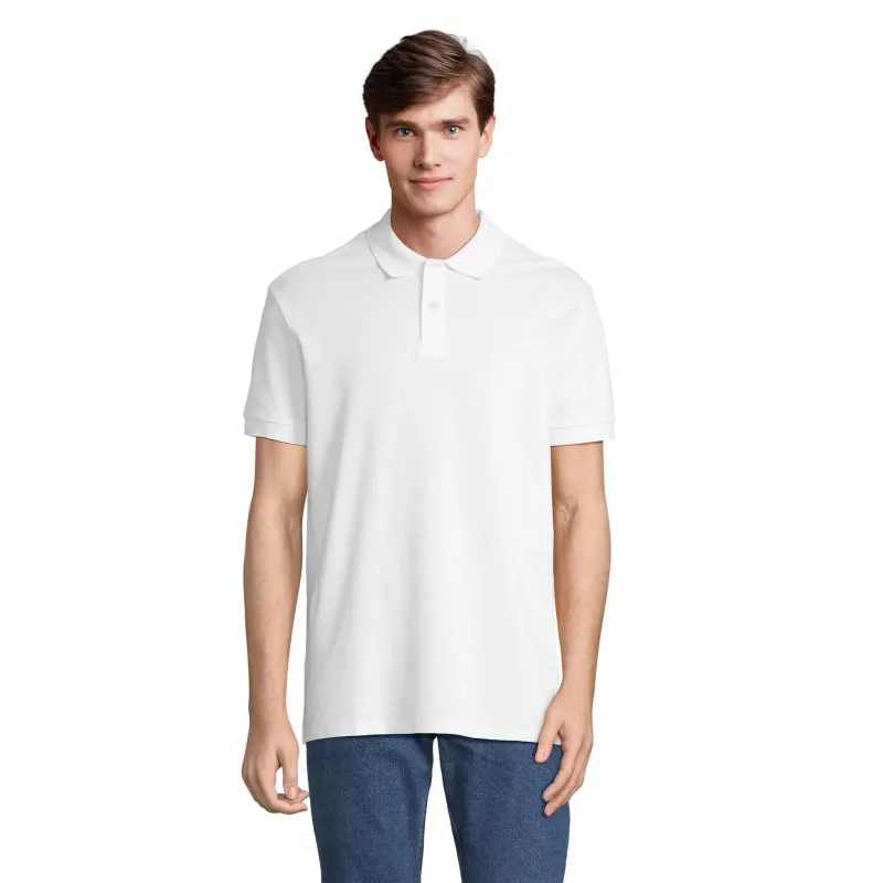 Polo homme personnalisé – SOL’S PACIFIC 100 % coton col en côte