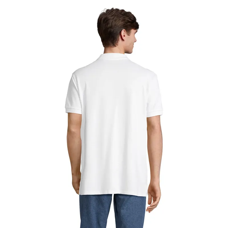 Polo homme personnalisé – SOL’S PACIFIC 100 % coton col en côte