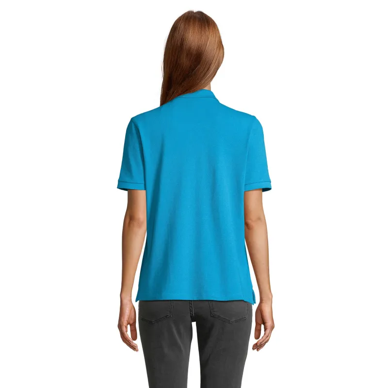 Polo femme personnalisé – SOL’S PACIFIC 100 % coton, coupe moderne