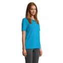 Polo femme personnalisé – SOL’S PACIFIC 100 % coton, coupe moderne