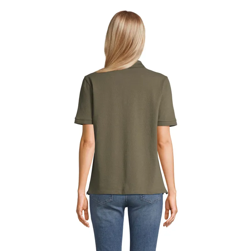 Polo femme personnalisé – SOL’S PACIFIC 100 % coton, coupe moderne