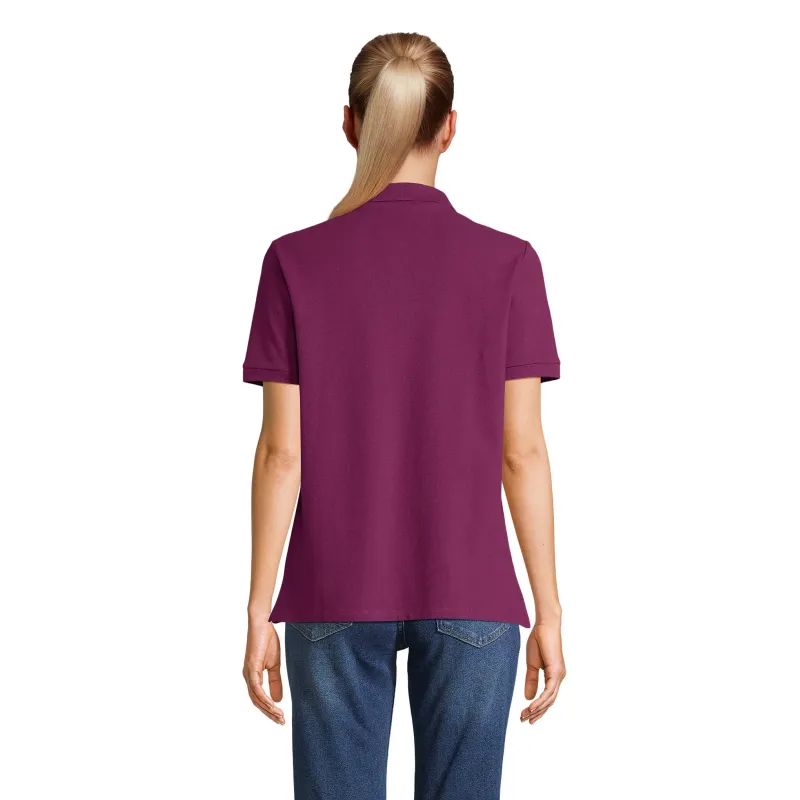Polo femme personnalisé – SOL’S PACIFIC 100 % coton, coupe moderne