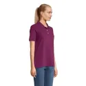 Polo femme personnalisé – SOL’S PACIFIC 100 % coton, coupe moderne