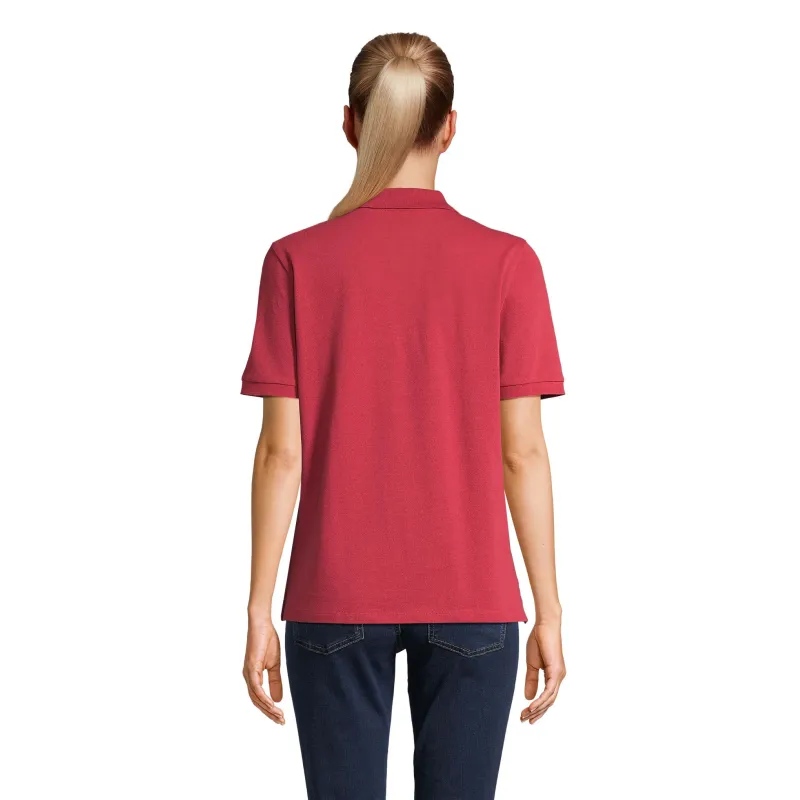 Polo femme personnalisé – SOL’S PACIFIC 100 % coton, coupe moderne