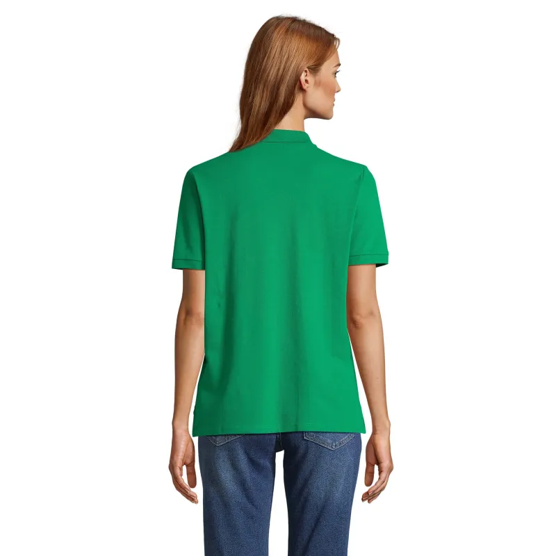 Polo femme personnalisé – SOL’S PACIFIC 100 % coton, coupe moderne