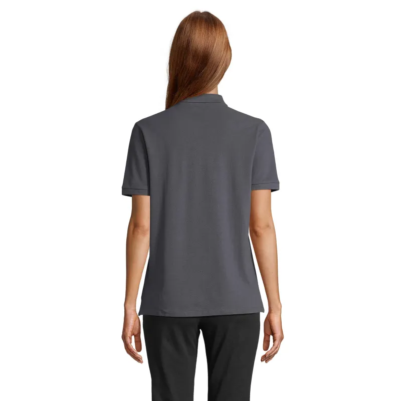 Polo femme personnalisé – SOL’S PACIFIC 100 % coton, coupe moderne