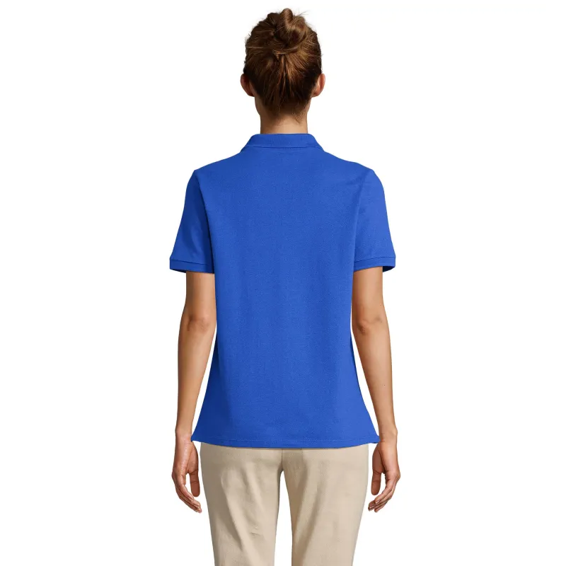 Polo femme personnalisé – SOL’S PACIFIC 100 % coton, coupe moderne